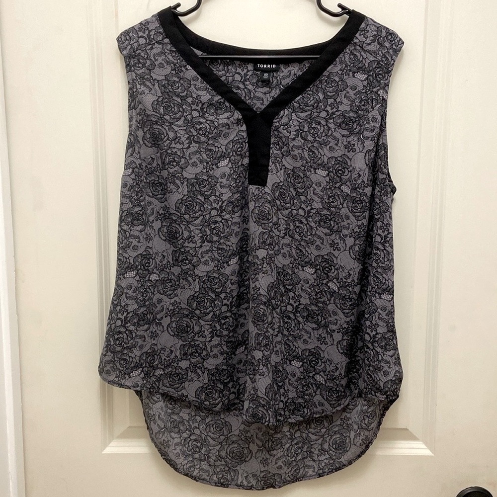 Torrid Skull Design Shirt
